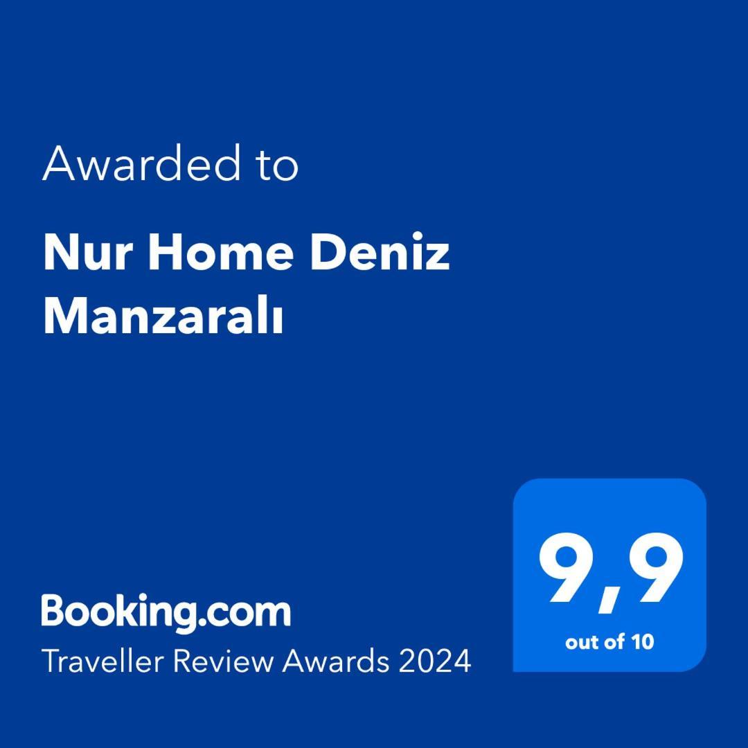 Nur Home Deniz Manzarali Стамбул Экстерьер фото